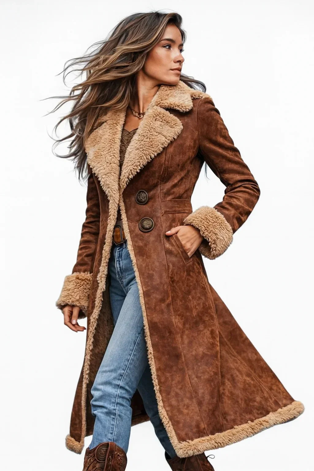 STARIS | SOFT FUR COAT
